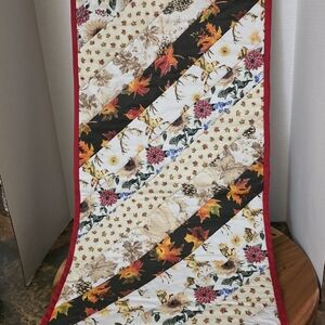 Fall Themed Patchwork Table Runner